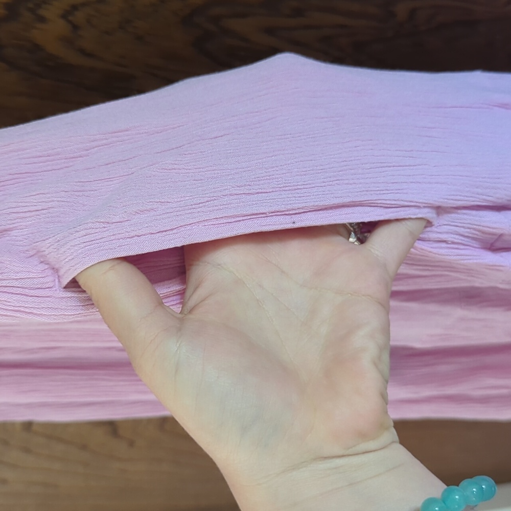 ๐โจ Abercrombie Pink smocked short sleeved dress - Picture 7 of 7